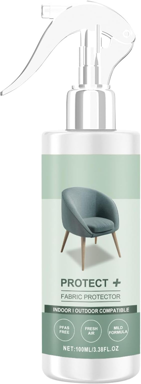 Fabric Guard Easy-To-Apply Fabric Protection Spray, Multipurpose Furniture Stain Guard | Clothing Stain Protector Spray, Safe Fabric Stains Shield spray, Fabric Protector for Sofas & Cushions
