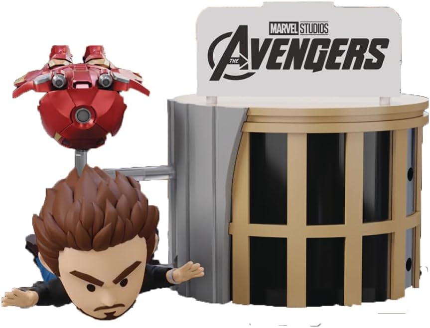 Beast Kingdom The Infinity Saga Stark Tower: Tony & Mark VII Suit MEA-058 Mini Egg Attack Figure