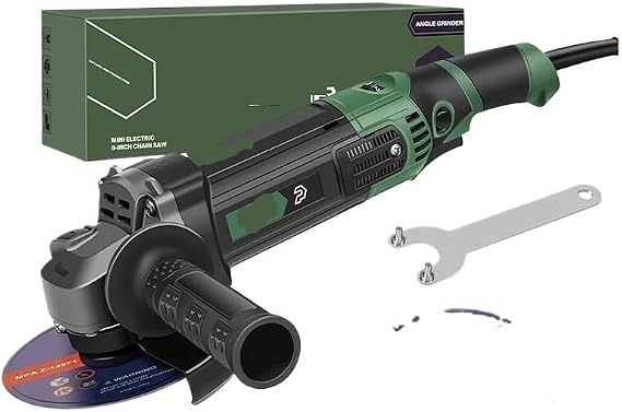 1250w Angle Grinder Variable Speed 230v for Wood Working Household Power Tools with Box By PROSTORMER