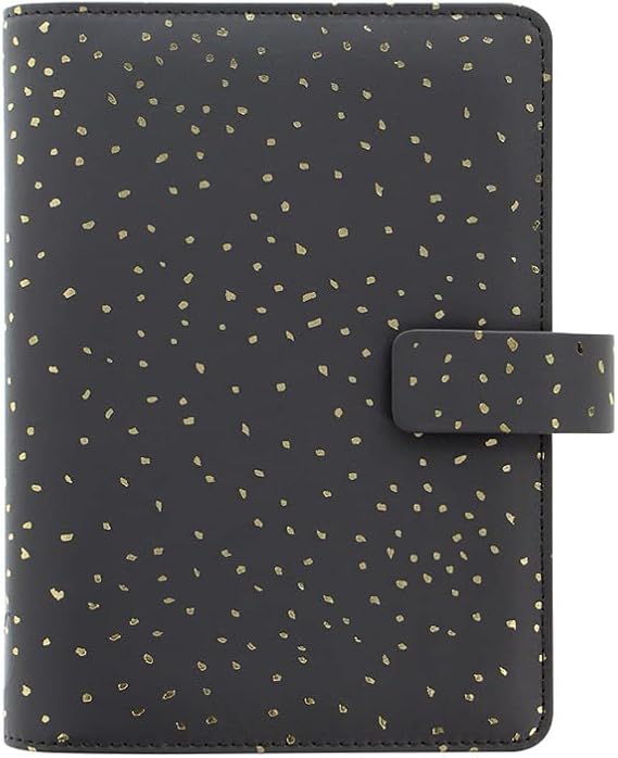 Filofax Filofax Confetti System Organizer Bible Charcoal 028722 Official Import