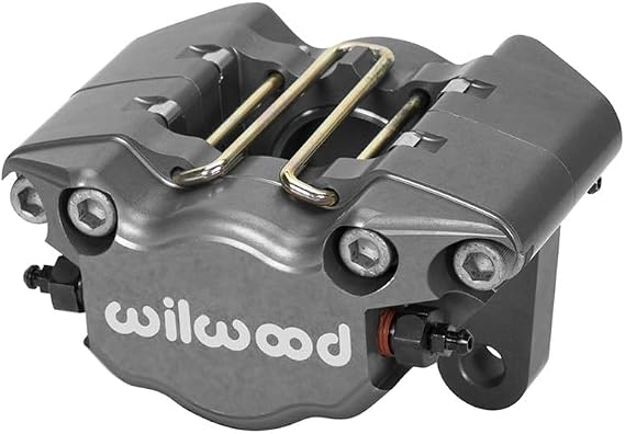 Wilwood 120-9689-LP Dynapro Single Caliper, 3.75" mt, Anodized Gray 1.75" Pistons, .19" Disc, Long Piston