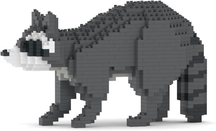 JEKCA Raccoon 01S | Animal Plastic Building Blocks | Age 14