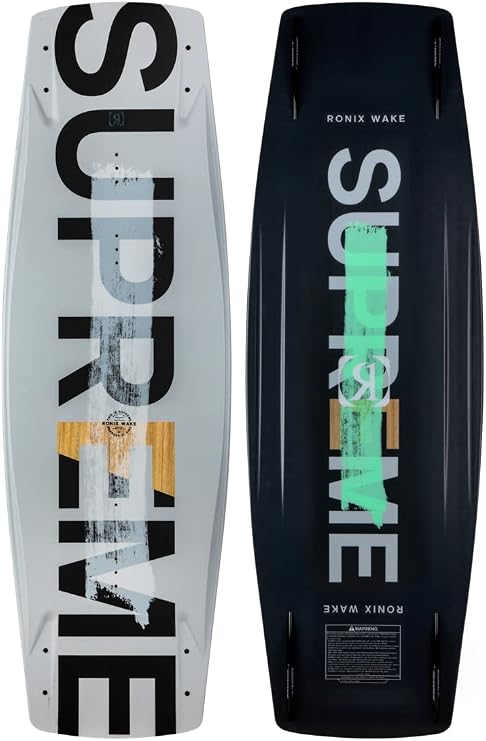 Ronix Supreme Sandwich Wakeboard, Dove Grey/Black, 137 cm