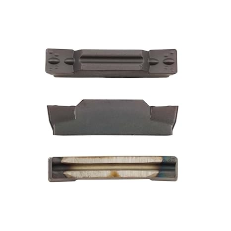 GBJ 10pcs MGMN400 -M 1125 4mm Carbide Grooving Inserts 4mm Wide Grooving Carbide Inserts Lathe Cutter for MGEHR/MGIVR Lathe Grooving Cut-Off Tool