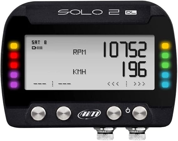 SOLO2 DL GPS Lap Timer and Dash Logger with OBD2 Data Connection Cable (X47 Series)