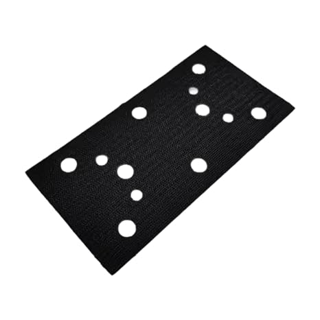 Sanding Pad Sponge Cushion Professional Polishing Tool Protects Machine 7.09x3.74x0.39 inch- 3 2 3 Hole