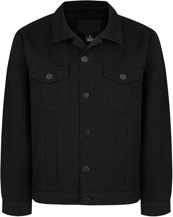 Men's Distressed Denim Jacket