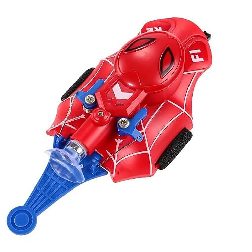 Web Launcher Spider String Shooter Toy, Web Shooters Cool Gadgets Reel-in Real Silk Superhero Role-Play Fun Stuff Toys Great for Men and Kids