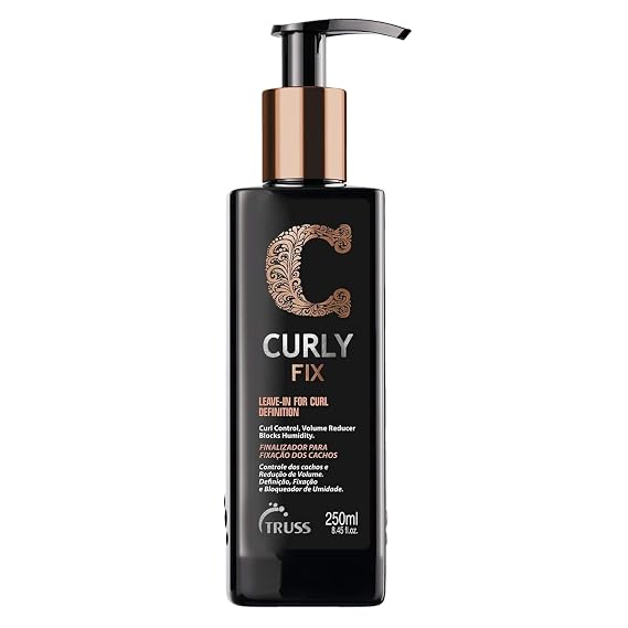 Truss Curly Fix - Leave-in Curl Defining Cream - Medium Hold, Controls Frizz and Reduces Volume for Defined Curls All Day | Controls frizz and reduces volume for defined curls all day.