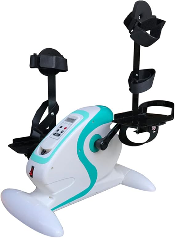 Motorized Exercise Cycle/Bike for The Handicapped Disabled, Electric Pedal Exerciser with Leg Protector Bracket, Rehabilitation Trainer for The Elderly
