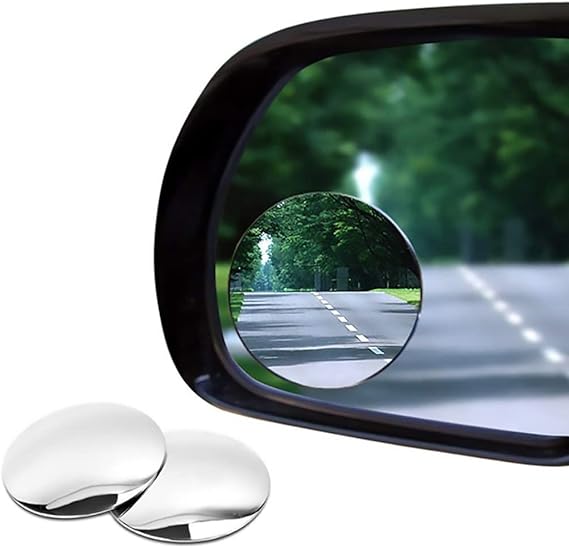 Blind Spot Glass 2" Mirror (2 Pack) Compatible with Jayco Jay Flight SLX 8 Travel RV with Anti-Fog, Blur, Rust, Corrosion Resistant Aluminum Premium Stick Adhesive (2inch, 2 Total Mirrors)