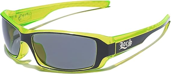 Locs Two Tone Original Gangsta Shades Fashion Statement Translucent Frame Sunglasses