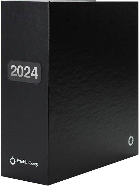 FranklinCovey - Storage Binder for FranklinCovey Planners | Protect Past and Future Planner Pages (Classic, Black)