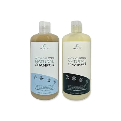 Glow Set Anticaida - Crecimiento, 15.5 Fl Oz Pack of 2