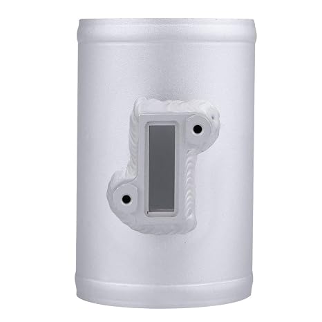Air Flow Sensor Adapter, Aluminum Alloy Universal Fit For 75Mm Intake Tubes Air Meter Base with MAF Mount Base for Most Vehicles