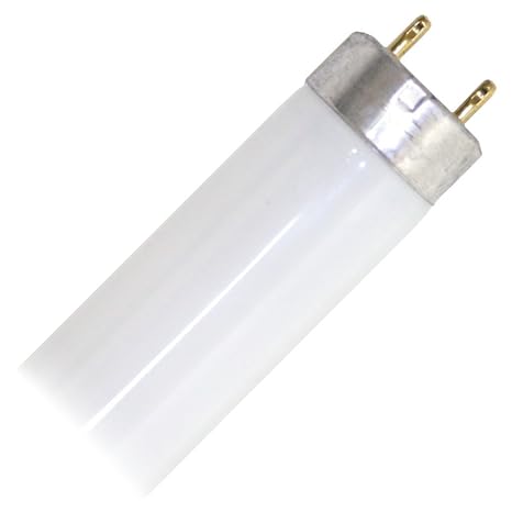 EiKO F15T8/WW Linear Fluorescent Tube, 15 Watts, Medium Bipin G13 Base, T-8 Bulb, 18.0" MOL, 1.0" MOD, 2.75 Miligram Mercury Content, 845 Approx Initial Lumens, Pack of 6