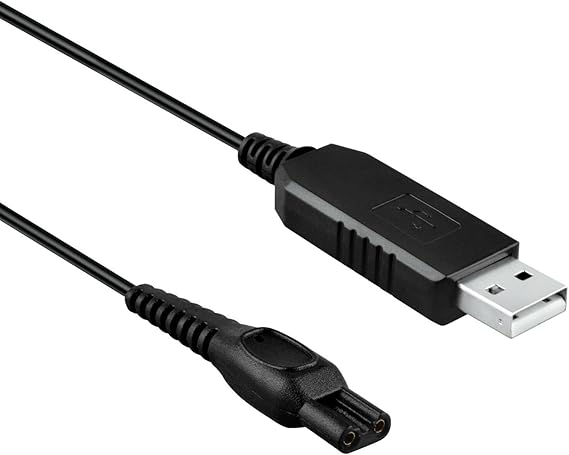 Marg 15V USB Power Charger Cord for Philips Norelco Series PT/at/RQ/YS Razor/Shaver Power Cord