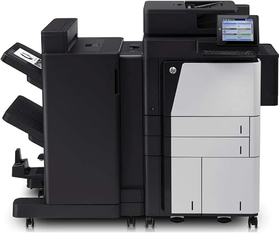HP Laserjet Enterprise Flow M830 Letter/Legal-Size Black and White Laser Multifunction Printer - 56ppm, Print, Scan, Copy, Auto Duplex, 2 Trays, High Capacity Tray