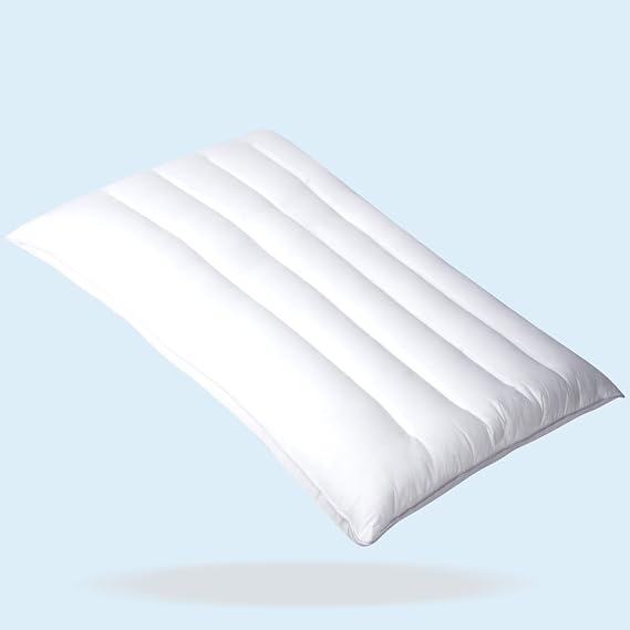 MINUPWELL Ultra Flat Pillows for Sleeping Thin, 7D High Support 2.5 inch Height Ultra Thin Pillows,Slim Bed Pillows for Stomach Sleeper,Queen Size -18x30 in