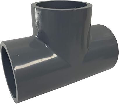 (5 Pack) ERA Schedule 80 CPVC 1 Inch Tee, Socket Connections