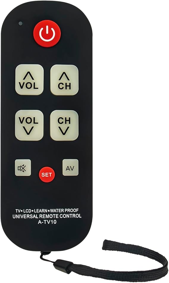 Universal Replacement Remote Control Compatible with VIZIO/TCL/Sharp TV | Replacement fit for Toshiba/DYNEX/Samsung/LG/Emerson/Element/JVC/KONKA/Sony/Philips/PROSCAN/SANSUI/SANYO/PANASONIC TV