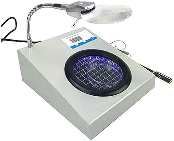 Microbial Bacterial Colony Counter, 3/9 Times Bacterial Tester Counting Machine Bacterial Quantity Counting Machine Instrument