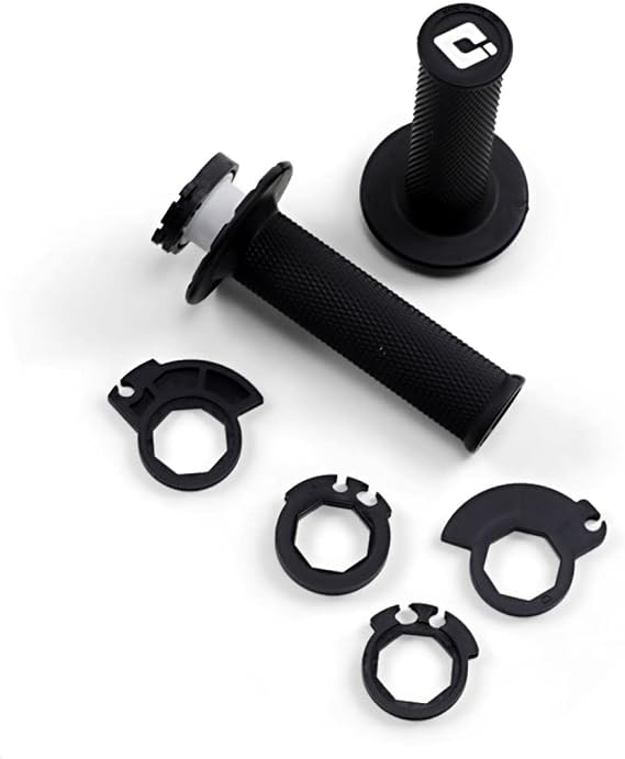 DIRTFREAK Odi H36NWB V2 Lock-On Without Waffle Grips - Black, White