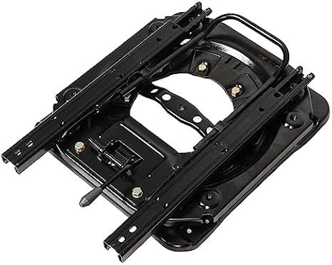 RV Seat Swivel Base, Bar Stool Seat Swivel Replacement Adjustable Rotating Seat Base with Sliding Track for RV Commercial Vehicle Engineering Vehicles
