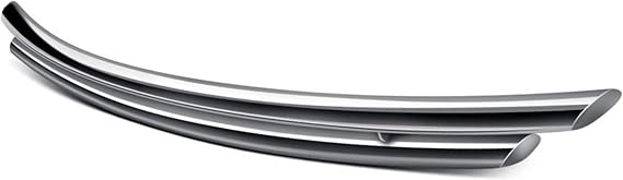 Black Horse Rear Bumper Guard Double Layer Stainless Steel Compatible With 2020-2024 Subaru Forester-8SU02DL