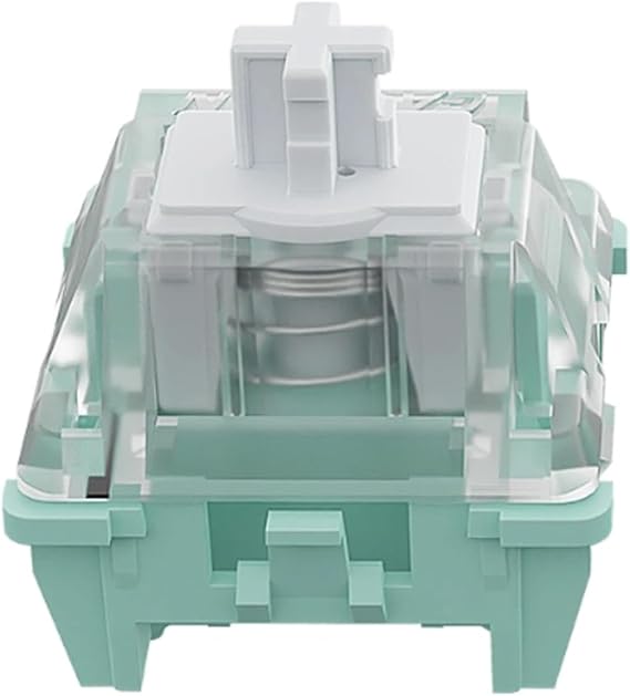 GATERON Magnetic Jade Switches, Linear Pre-lubed Pre-Travel Switches for Mechanical Keyboard(72PCS)