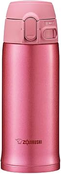 Zojirushi SM-TA36PA Stainless Steel Vacuum Insulated Mug, 12-Ounce, Pink