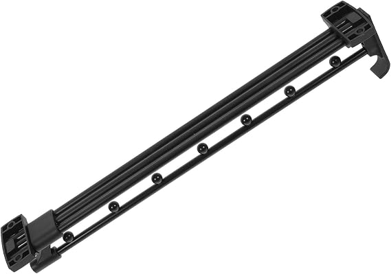 OUNONA Clothes Hanger Rod Pull-Out Rail for Closet Heavy-Duty Support for Pants and Trousers Damping Design for Smooth Sliding and Easy Installation