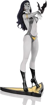 Dynamite Vampirella 50th Anniversary by Jose Gonzalez Black &amp; White Variant Statue, 12 inches