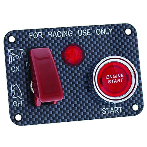 Pilot Automotive Pilot PL-SW50R Performance Push Button Starter Switch - For Racing Use Only, 1 Pack