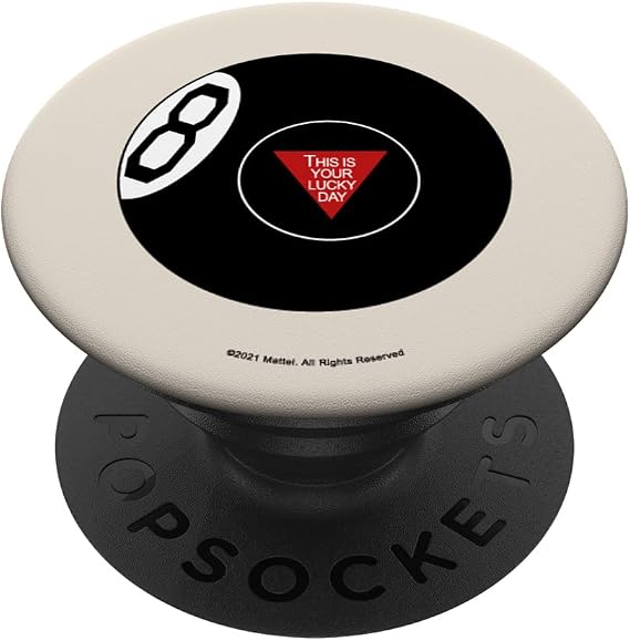 Magic 8 Ball Valentines This Is Your Lucky Day PopSockets Adhesive PopGrip