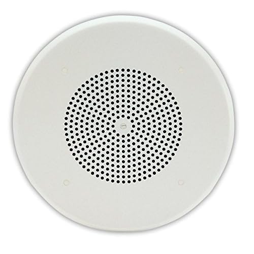 3 Pack of Valcom V-1020C ONE-Way, 8 Amplified Ceiling Speaker