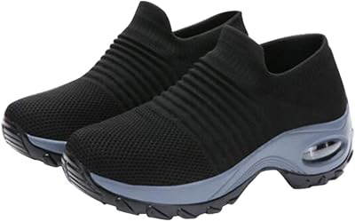 Casual Sports Shoes with PU Breathable Shake Sneakers for Outdoor Activities Stylish and Comfortable Exercise Shoes Black