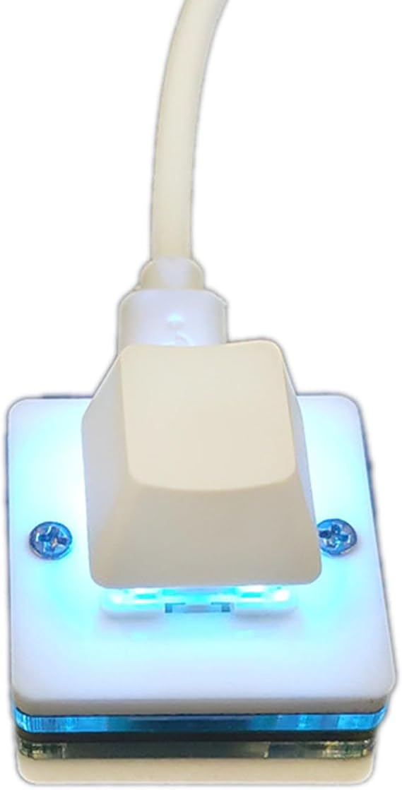 One Button Copy & Paste Keypad USB Numeric Pad Programming Macro Silent Switch Red/Green/Brown/White Practical USB Wired Single Key Mechanical Keypad Programming Macro Key Switch Easy to Use