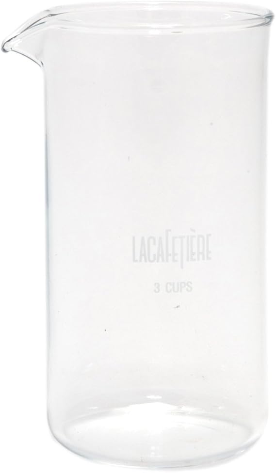 LA CAFETIERE 3 Cup Beaker, 1 EA