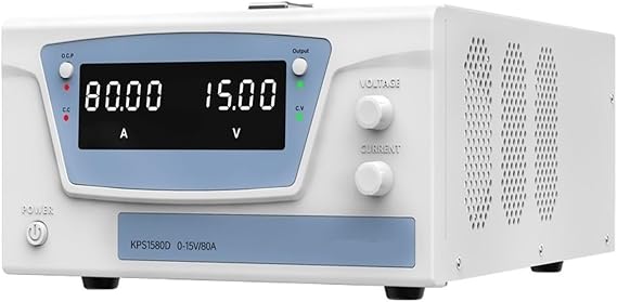 60V 50A Bench Source dc stabilized Power Supply Adjustable Variable Digital Regulated Power Supply 100V 20A(KPS1580D 0-15V 0-80A,110V)