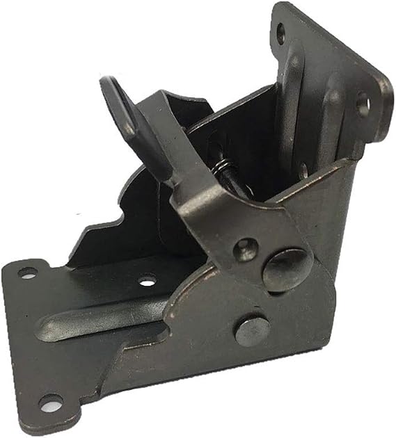 Iron Folding Hinge Table Leg Brackets Foldable for Table Chair Extension Tables Foldable Self Locking Fold Feet Hinges(E)