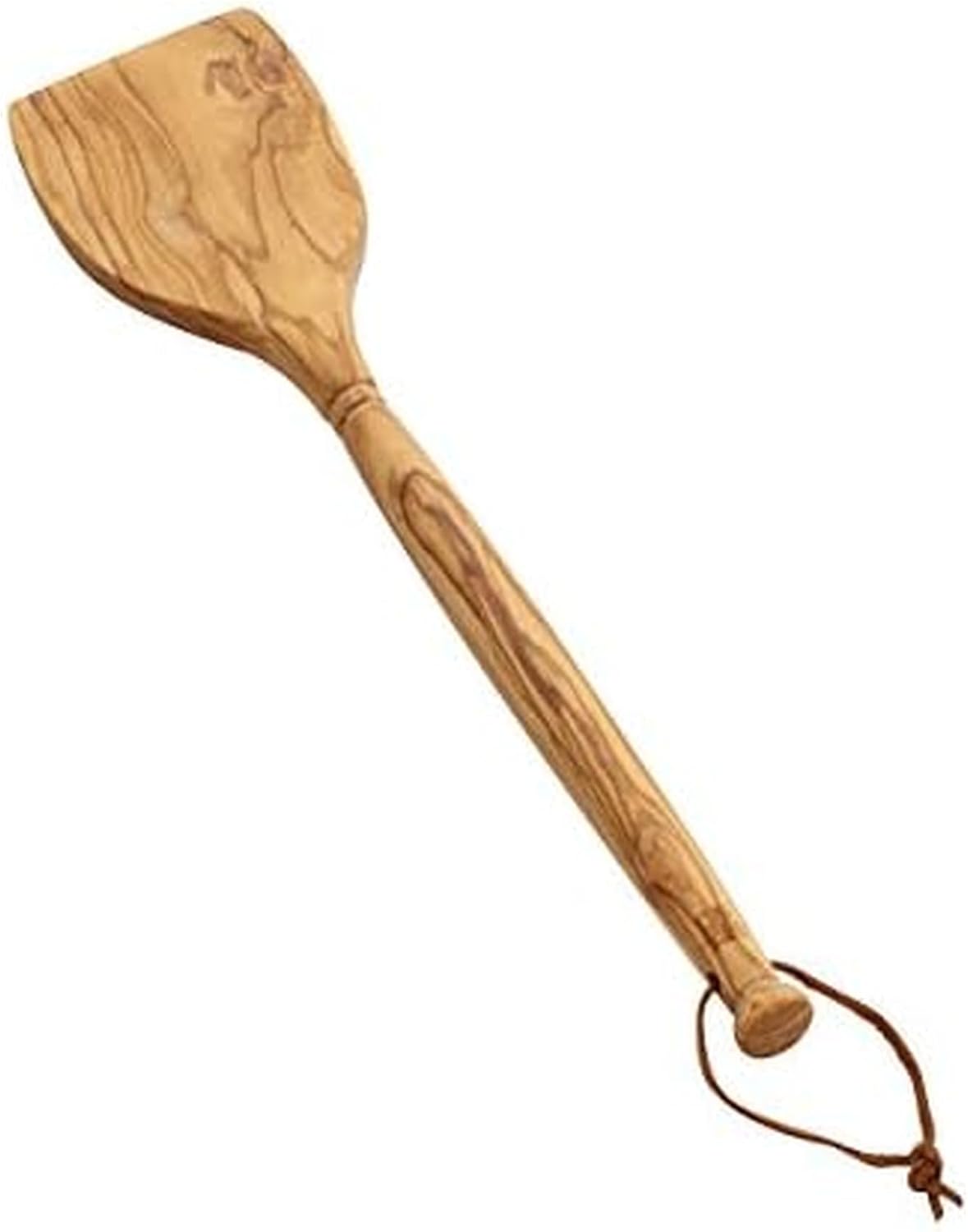 Sabatier Olivewood Turner, Perfect for flipping, scraping, and chopping food, 13.96 x 3.30 x 0.83 "