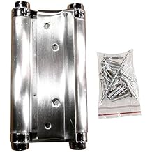Hinge Outlet Double Acting Spring Hinge, Stainless Steel, 6 inch, 2 Pack