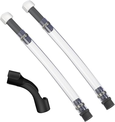 Eapele 2 PCS VP-Racing Fuel Jug Hose with 1 PCS Hose Bender,for 355.5 Gallon Gas Cans,Vp Fuel Jug, Gas Can Spout Replacement - No Spill, Precise Pour