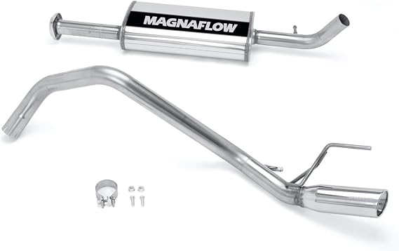 MagnaFlow Performance Cat-Back Exhaust System Kit 16834 | Street Series, Single Straight Passenger Side Rear Exit, Fits 2007-2010 Jeep Grand Cherokee 3.7L