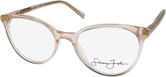 Sean John 6017 Cat Eye Eyeglass FrameGlasses Premium Acetate Plastic Materials