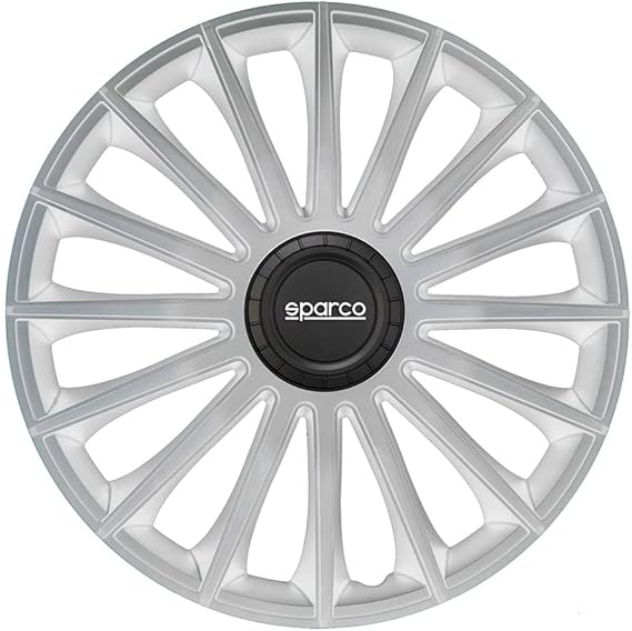 Sparco Wheel Covers Treviso - 13-inch - Silver - Set of 4 pieces