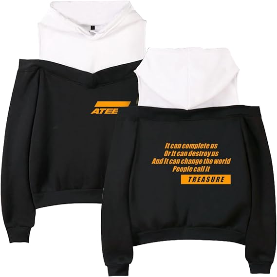 Xkpopfans Hoodie New Album Pullover Wooyoung San Mingi Off The Shoulder Sweatshirt