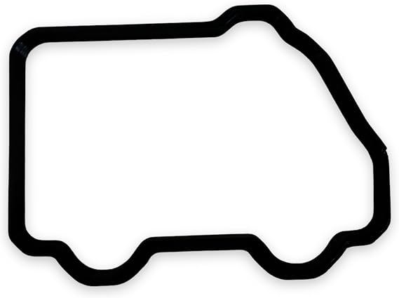 Ambulance Cookie Cutter with Easy Push Design