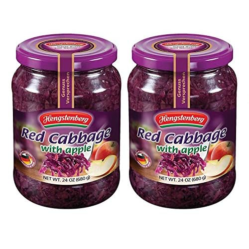 Hengstenberg Cabbage Red Apple, 24 oz 2-Pack
